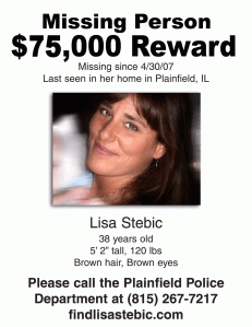 Lisa Stebic Reward